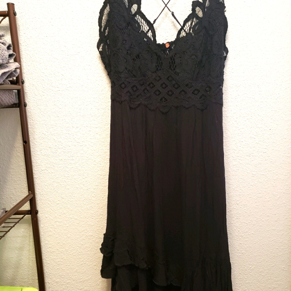 Free People little black dress